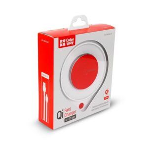 Lamp Colorway juhtmeta laadija Qi 10W