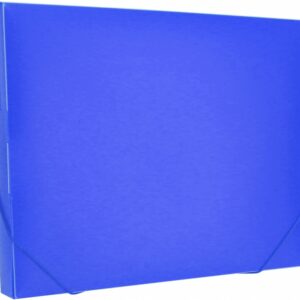 Karp nurgakummiga College A4/3cm, 0.7mm, sinine