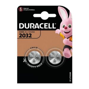 Patarei Duracell CR2032 liitium 2tk/pk
