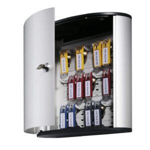 Võtmekapp Durable 18-le võtmele, hõbehall