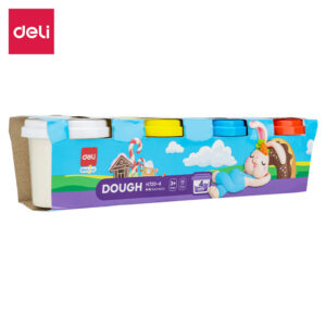 Modelleerimismass DELI 4-värvi põhivärvid