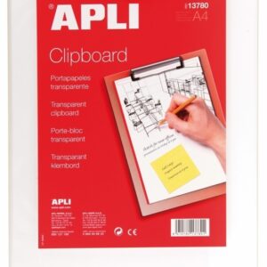 Kirjutusalus Apli A4 läbipaistev