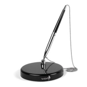 *Pastapliiats Forpus ketiga, ümaral alusel, lauale kinnitatav, must