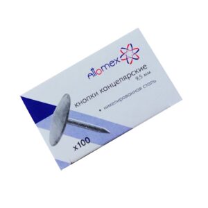 Knopkad Attomex 100tk/pk, metalsed
