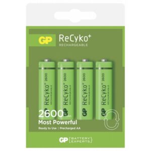 *Akupatarei GP ReCyko+ 2600mAh AA/HR6 4tk/pk  (86400)