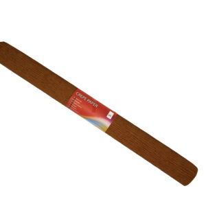 Krepp-paber College 50x250cm pruun