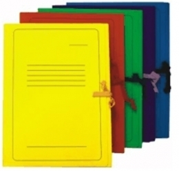 Paberimapp Smiltainis A4 paelaga seotav punane