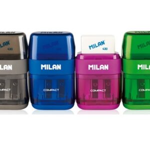 Pliiatsiteritaja+kustukumm Milan Compact