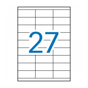 Etiketid Apli 1271 70x30mm A4/100L