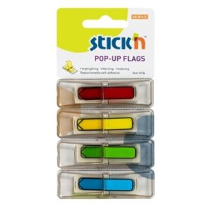 Järjehoidja StickN 26018 indeksid 45x12mm 4x30L nooled blistris