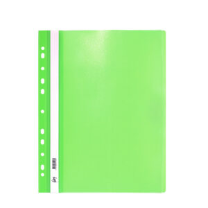 Kiirköitja College A4 läbipaistva esikaanega, köidetav, heleroheline