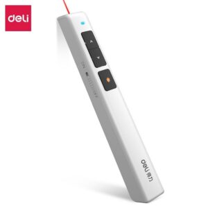 Juhtimispult, laserosutaja DELI USB punane laser, must