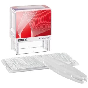 Isemärguv tempel Colop "Printer 20/1SET", White, Isekomplekteeritav