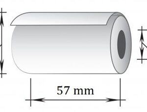 Termorull 57mmx15m(33mm)x12 (280rulli/kast)