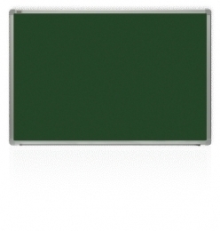 Kriiditahvel 2x3 60x90cm roheline, alumiiniumraamiga