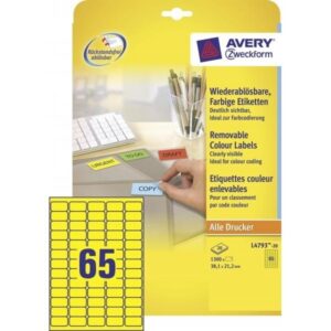 **Etiketid 63,5x38mm (21 tk lehel) A4/100L/41506/